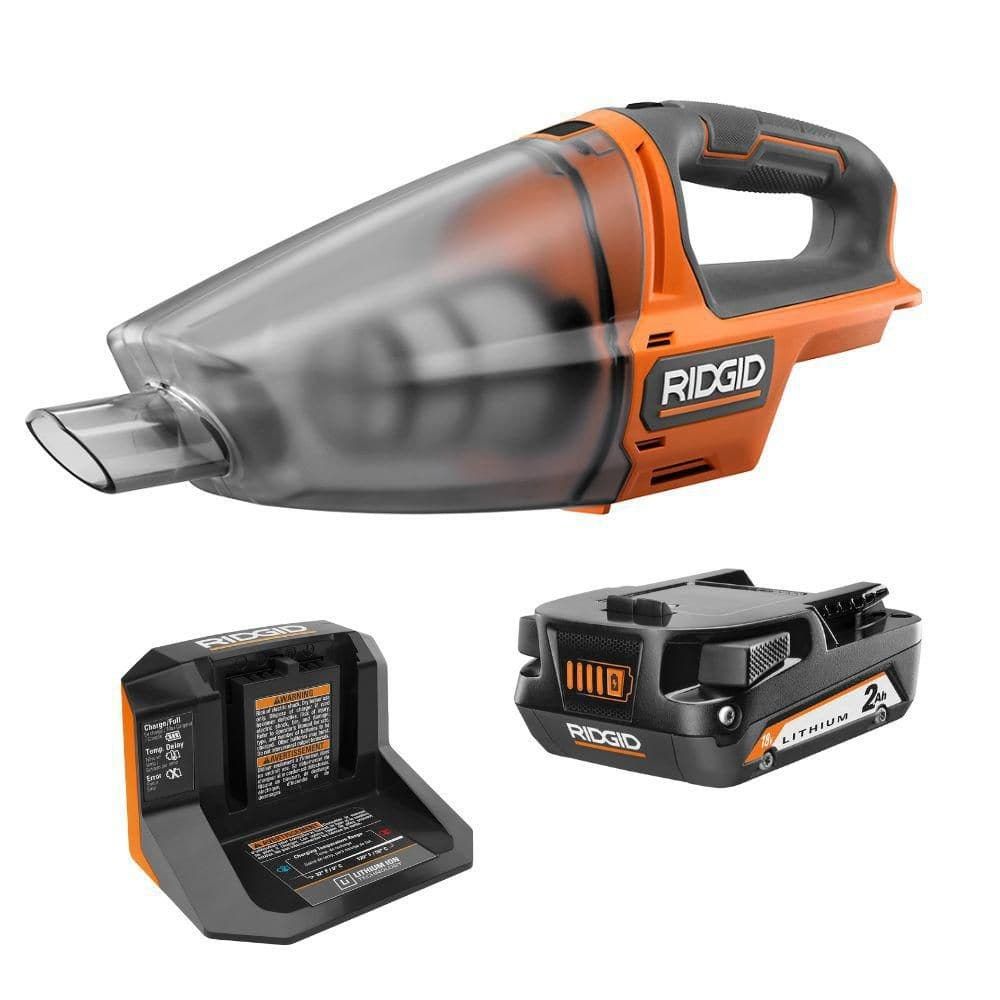 RIDGID 18V hand vacuum kit